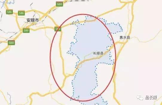 长顺县行政地图图片