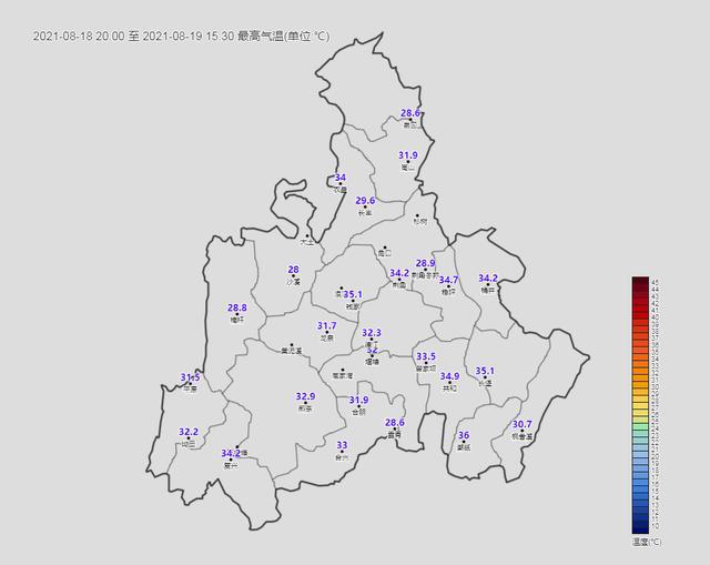 关于贵州德江的天气预报的信息