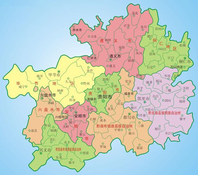 贵州省独山县交通地图下载(贵州地图全图详细)