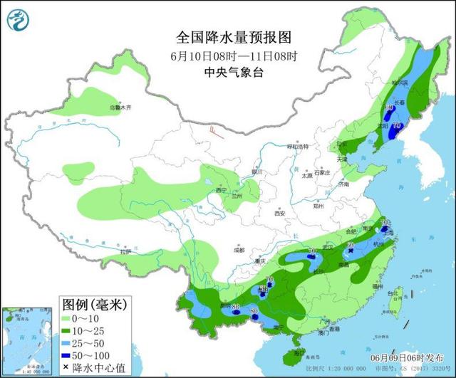 重庆云南等地有较强降雨 华北东北地区等地有强对流天气