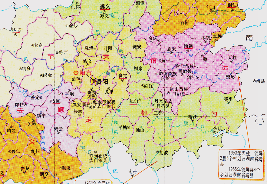 湖北省贵州地图的简单介绍