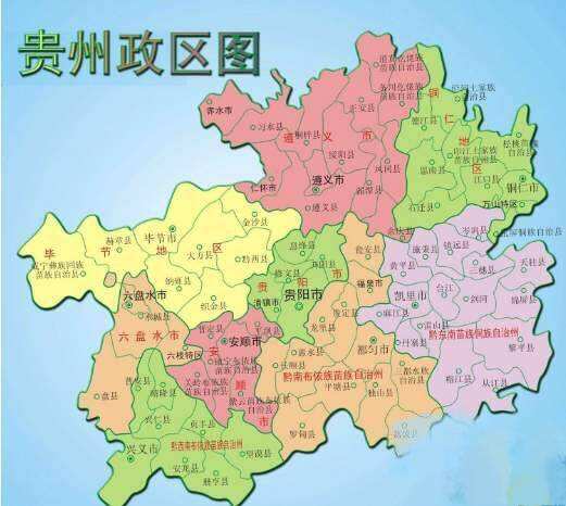 贵州行政区地图(广东省政区图)